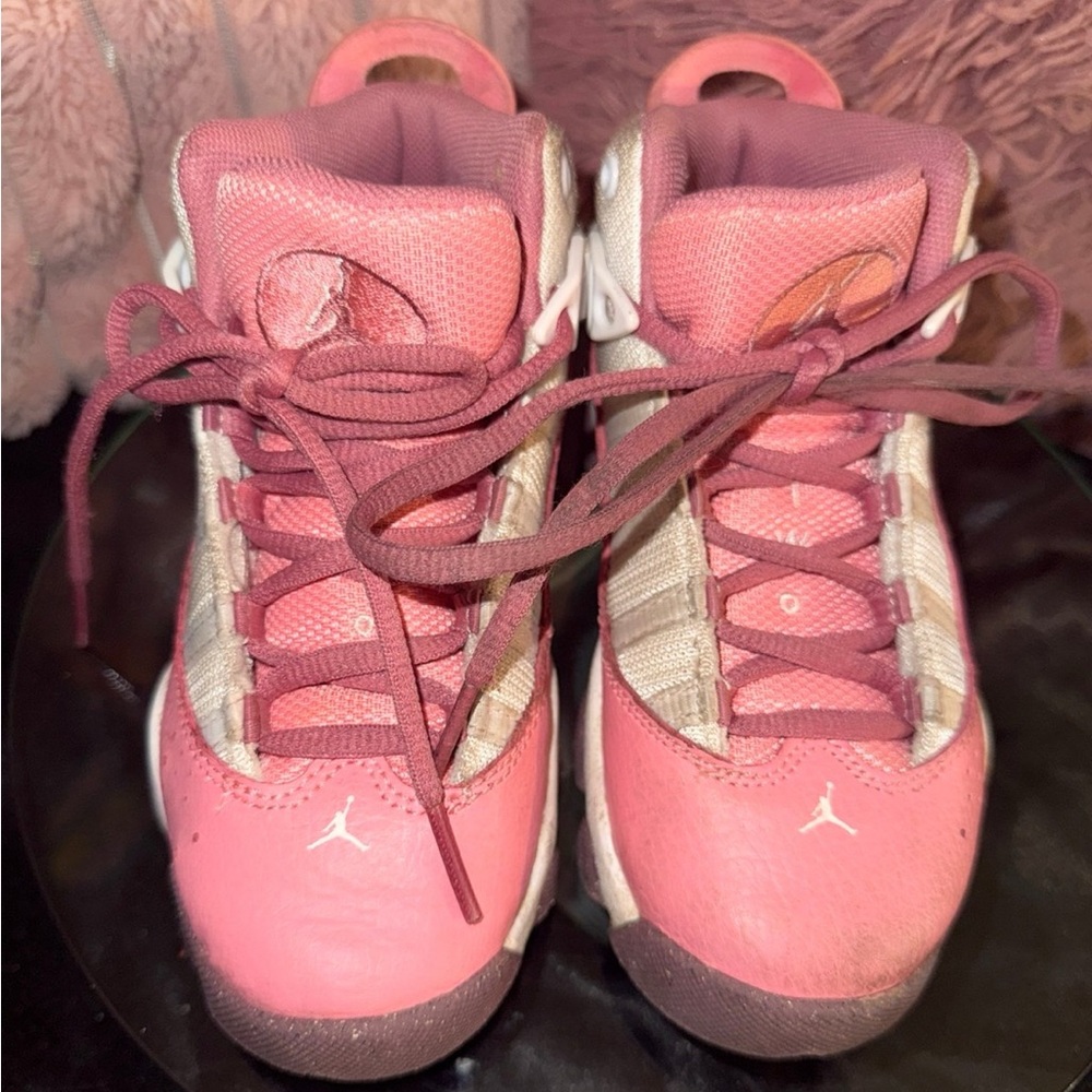 Jordan Pink High-Top Sneakers
